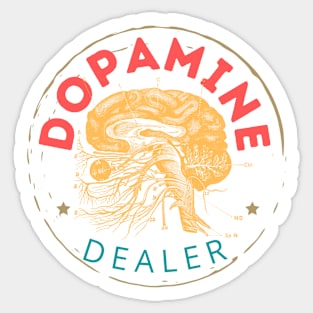 Dopamine Dealer Sticker